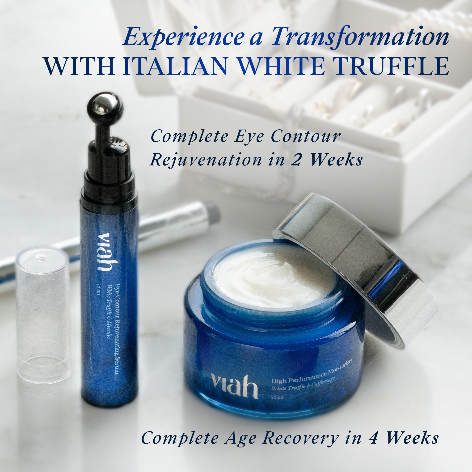 Luxe Italian White Truffle Glow Bundle with Complimentary Travel Pouch